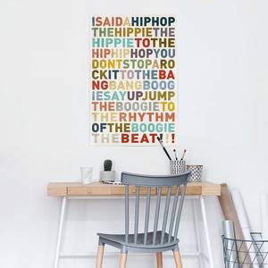 Poster I said a Hiphop Papier - Mehrfarbig - 61 x 91,5 cm