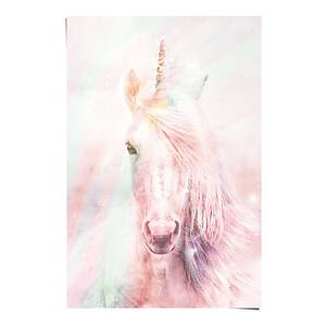 Poster Magical Unicorn papier - roze - 61 x 91,5 cm