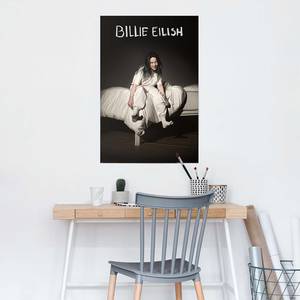 Poster Billie Eilish papier - zwart - 61 x 91,5 cm