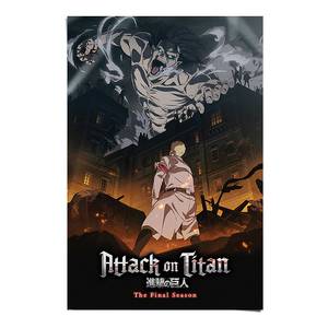 Poster Attack on Titan S4 Papier - Mehrfarbig - 61 x 91,5 cm