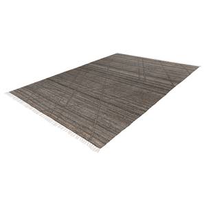 Kurzflorteppich My Dakar Polyethylen (recycelt) - Anthrazit - 80 x 150 cm