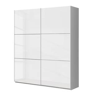 Armoire à portes coulissantes Zomme Blanc - Largeur : 220 cm