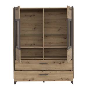 Highboard Fejel Artisan eikenhouten look/grijs