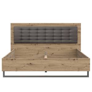 Bedframe Fejel Artisan eikenhouten look/grijs