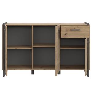 Sideboard Fejel Typ A Eiche Artisan Dekor / Grau