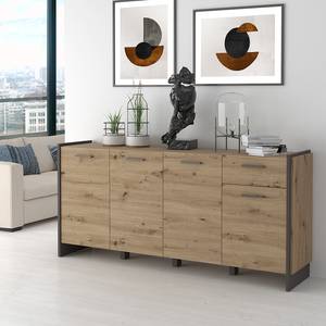 Dressoir Fejel type D Artisan eikenhouten look/grijs