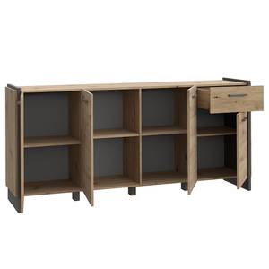 Dressoir Fejel type D Artisan eikenhouten look/grijs