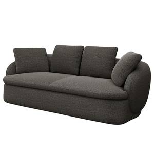 3-Sitzer Sofa APELLO Webstoff Mava: Anthrazit / Schwarz / Weiß meliert