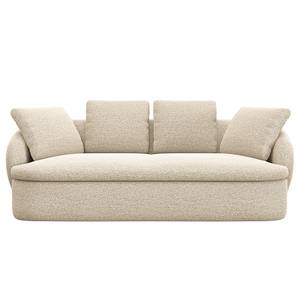 3-Sitzer Sofa APELLO Webstoff Mava: Creme / Beige / Grau meliert