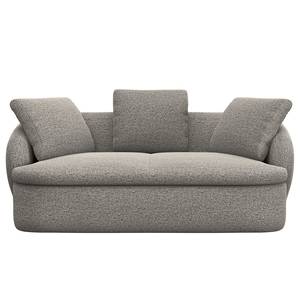 2,5-Sitzer Sofa APELLO Webstoff Mava: Grau / Weiß meliert