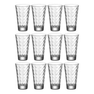 Set da 4 bicchiere Optic Vetro trasparente - Set da 12 - Capacità: 0.3 L