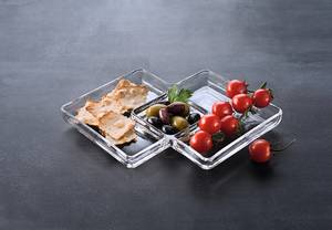 Serveerbord Sezione transparant glas - transparant