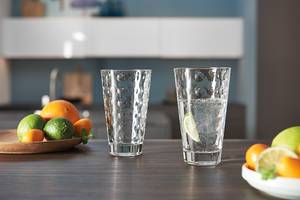 Drinkglas Optic transparant glas - Set van 6 - Capaciteit: 0.3 L