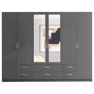 Armoire à portes battantes Palagi Graphite