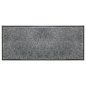 Fußmatte Miami Punkte Polyamid - Silber - 67 x 150 cm