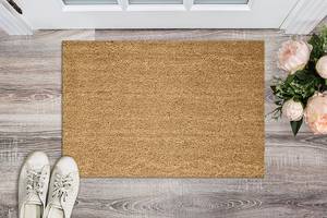 Deurmat Coco Style Natuur kokos - bruin - 50 x 80 cm