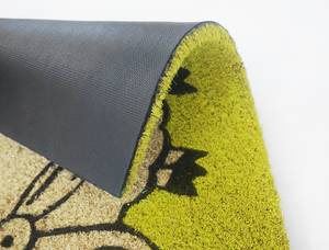 Paillasson Coco Style mouton Fibres de coco - Vert clair - 40 x 60 cm