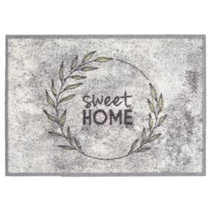 Tapis de cuisine Miabella Sweet Home Polyamide - Gris clair - 50 x 150 cm