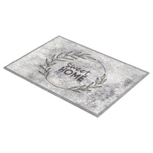 Tapis de cuisine Miabella Sweet Home Polyamide - Gris clair - 50 x 150 cm