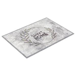 Tapis de cuisine Miabella Sweet Home Polyamide - Gris clair - 50 x 150 cm