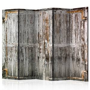 Paravent The Whispering Door acoustique Intissé sur bois massif - Gris