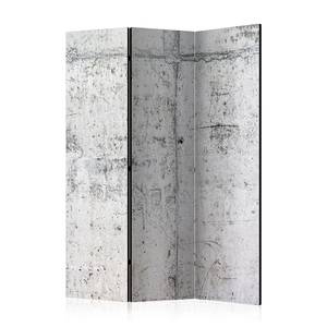 Paravent Concrete Wall acoustique Intissé sur bois massif - Blanc