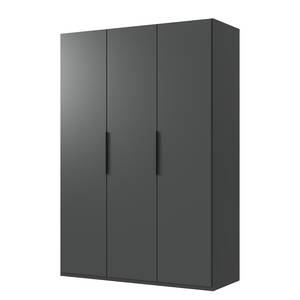 Drehtürenschrank Level36 - 216 cm Typ B Graphit - Breite: 150 cm - Ohne Spiegeltür/-en