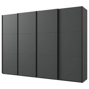 Schwebetürenschrank Level36 216 cm Typ C Graphit - Ohne - Ohne Spiegeltür/-en