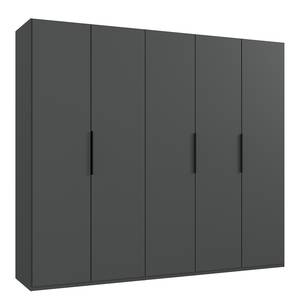 Drehtürenschrank Level36 - 236 cm Typ B Graphit - Breite: 250 cm - Ohne Spiegeltür/-en