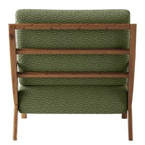 Fauteuil TIMON Bouclé Stof Bony: Mosgroen