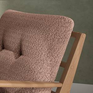 Fauteuil TIMON Bouclé Stof Bony: Mauve