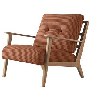 Fauteuil TIMON Corduroy Scilla: Bruin