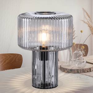 Lampe Fungus Verre fumé - Gris - 1 ampoule