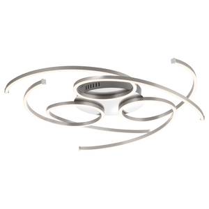 Plafonnier LED Danilo Aluminium / Matière plastique - Argenté