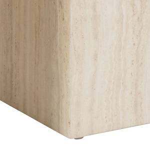 Tables basses Sukatari - Lot de 2 carrée Imitation Travertin