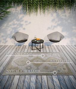 In- & Outdoor Teppich Robert Polypropylen - Natur / Braun - 190 x 290 cm