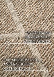 Wollteppich Maria Schurwolle - Beige - 160 x 230 cm