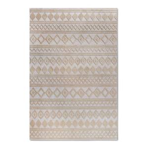 Kurzflorteppich Catherine Recyceltes Polyester - Creme - 160 x 230 cm