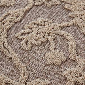 Kurzflorteppich Ambroise Recyceltes Polyester - Beige - 200 x 290 cm