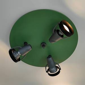 Lampada da soffitto Saturn Materiale plastico - 3 punti luce - Verde