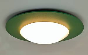 Lampada da soffitto Saturn Materiale plastico - 1 punti luce - Verde