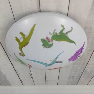 Lampada da soffitto Dinos Materiale plastico - Multicolore - 1 punto luce