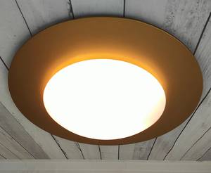 Lampada da soffitto Saturn Materiale plastico - 1 punti luce - Dorato