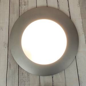 Lampada da soffitto Saturn Materiale plastico - 1 punti luce - Argento