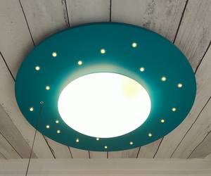 Lampada da soffitto Starlight Materiale plastico - 1 punti luce - Petrolio