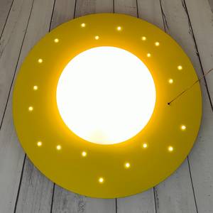 Lampada da soffitto Starlight Materiale plastico - 1 punti luce - Giallo sole