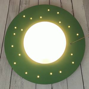 Plafondlamp Starlight kunststof - 1 lichtbron - Groen