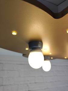 Lampada da soffitto Nuvola Materiale plastico - Oro - 5 punto luce