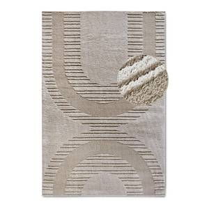 Hochflorteppich Bartoux Polyester - Beige - 160 x 235 cm