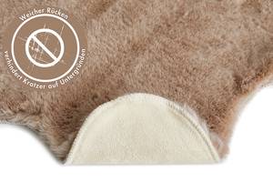 Dekofell Coste 2er-Set Polyester - Taupe